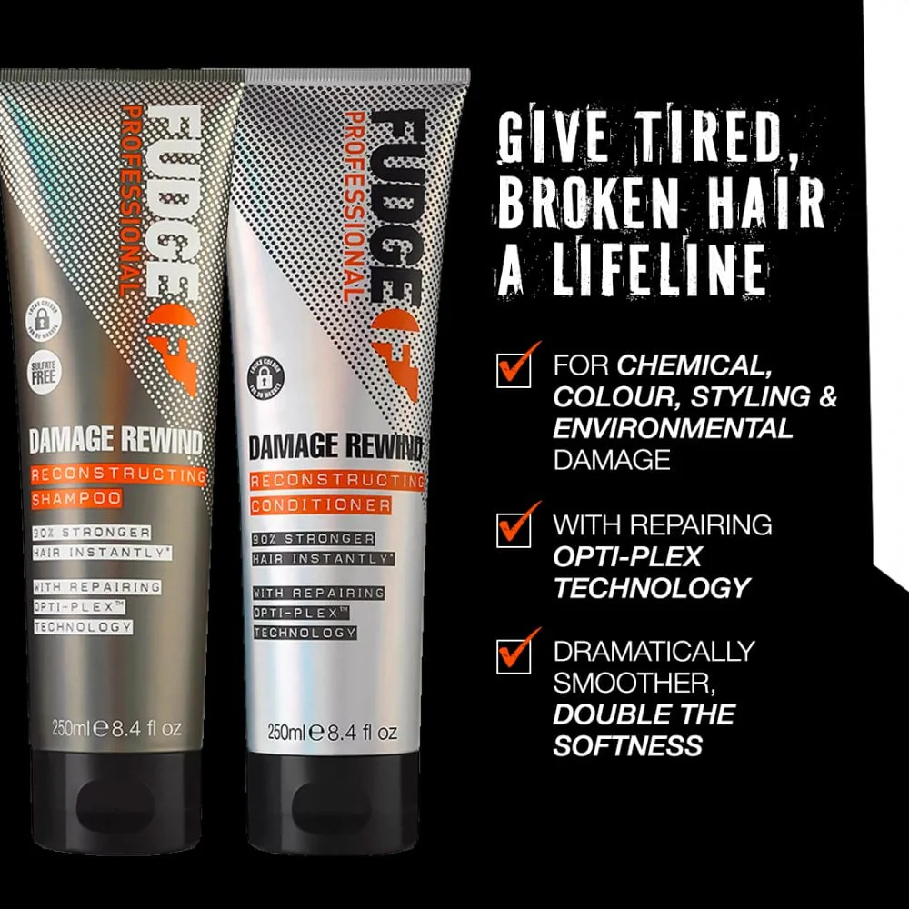 Fudge Professional Damage Rewind Reconstructing Shampoo 250ml - Image 4