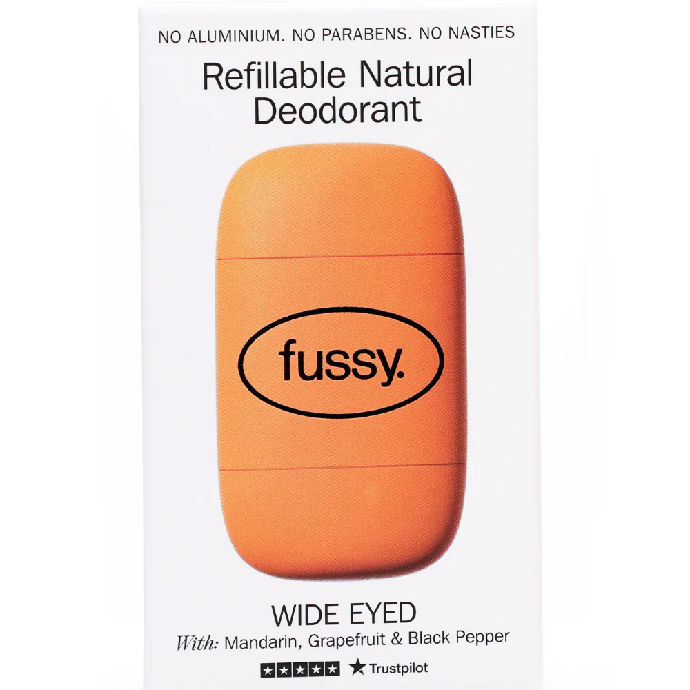 Fussy Wide Eyed Refillable Deodorant 40g