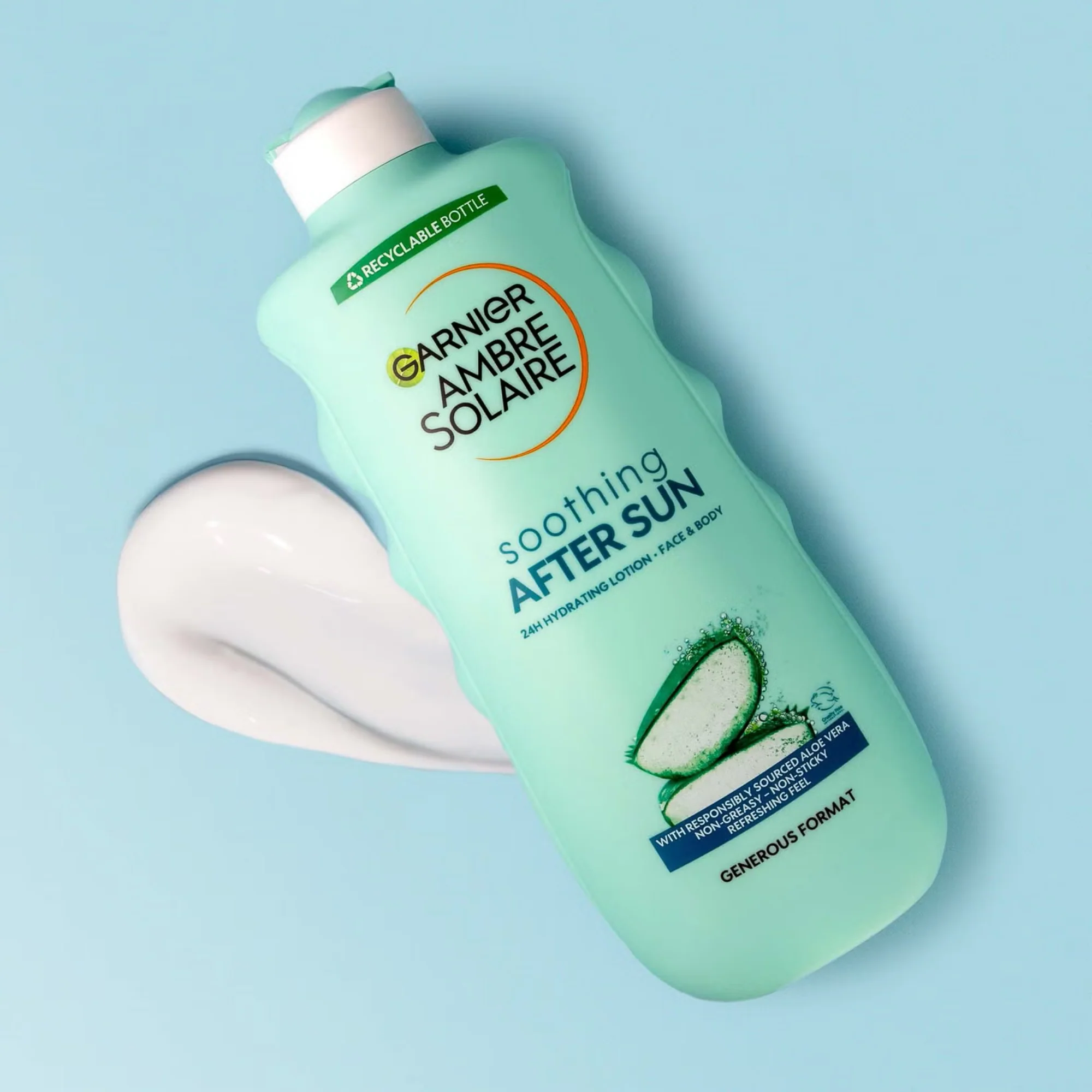 Garnier Ambre Solaire Soothing Aloe Vera After Sun Lotion 175ml - Image 2