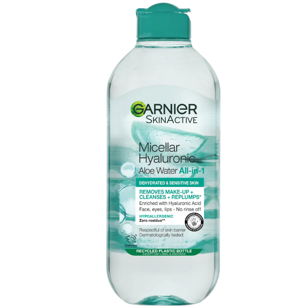 Garnier Skin Active All-In-One Micellar Cleansing Hyaluronic Aloe Water 400ml