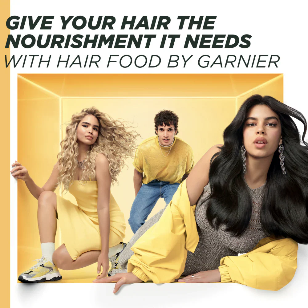 Garnier Ultimate Blends Banana Hair Food Nourishing Shampoo & Conditioner Twin 2 x 350ml - Image 6