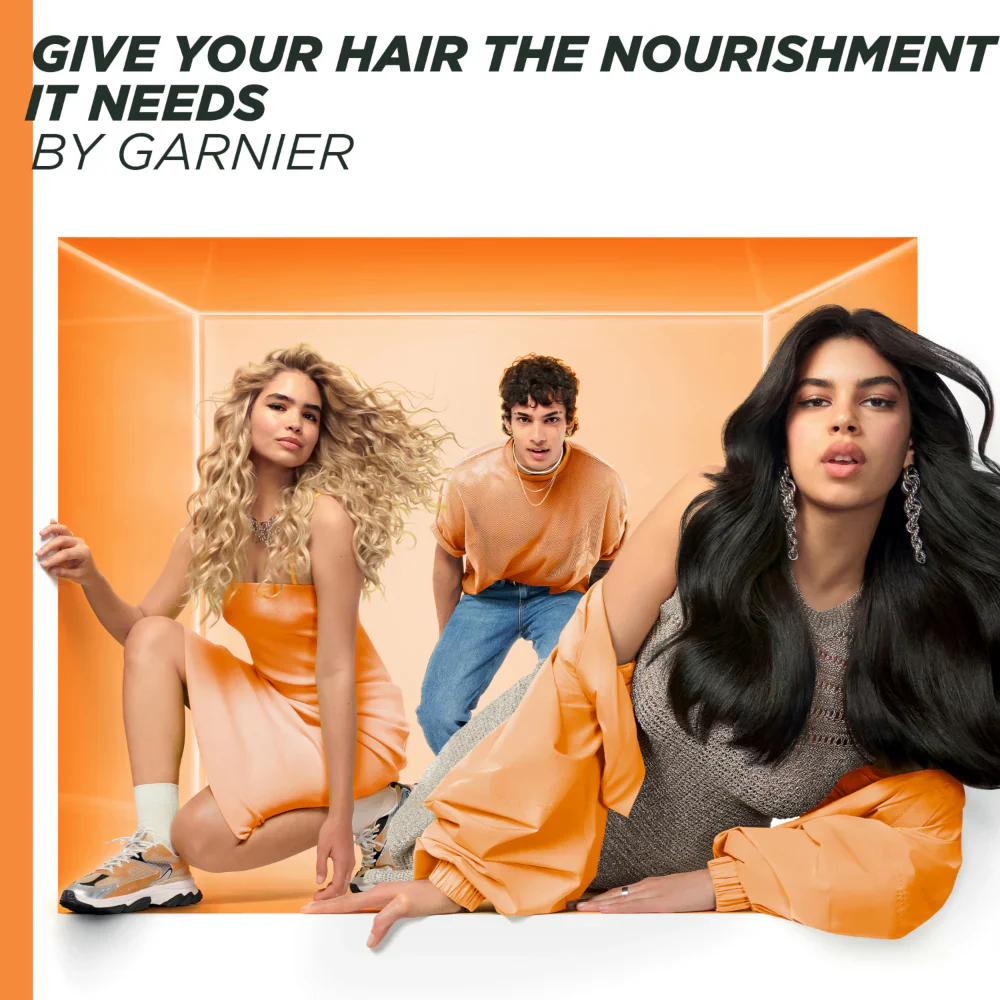 Garnier Ultimate Blends Papaya Hair Food Repairing Shampoo & Conditioner Twin 2 x 350ml - Image 6