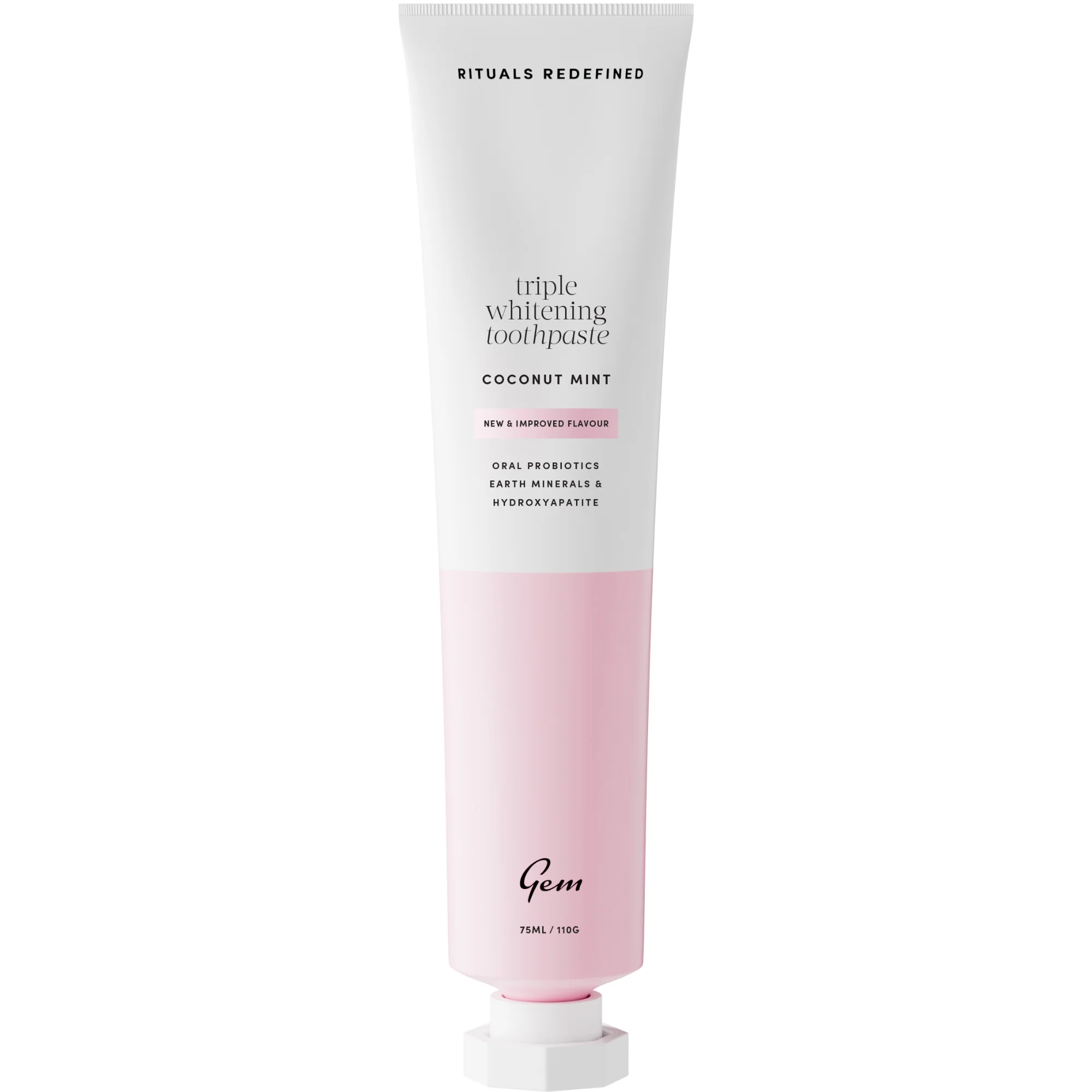 Gem Triple Whitening Toothpaste Coconut Mint 100g