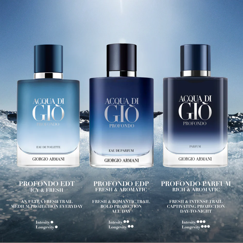 Giorgio Armani Acqua Di Gio Pour Homme Profondo Eau De Toilette 100ml - Image 5