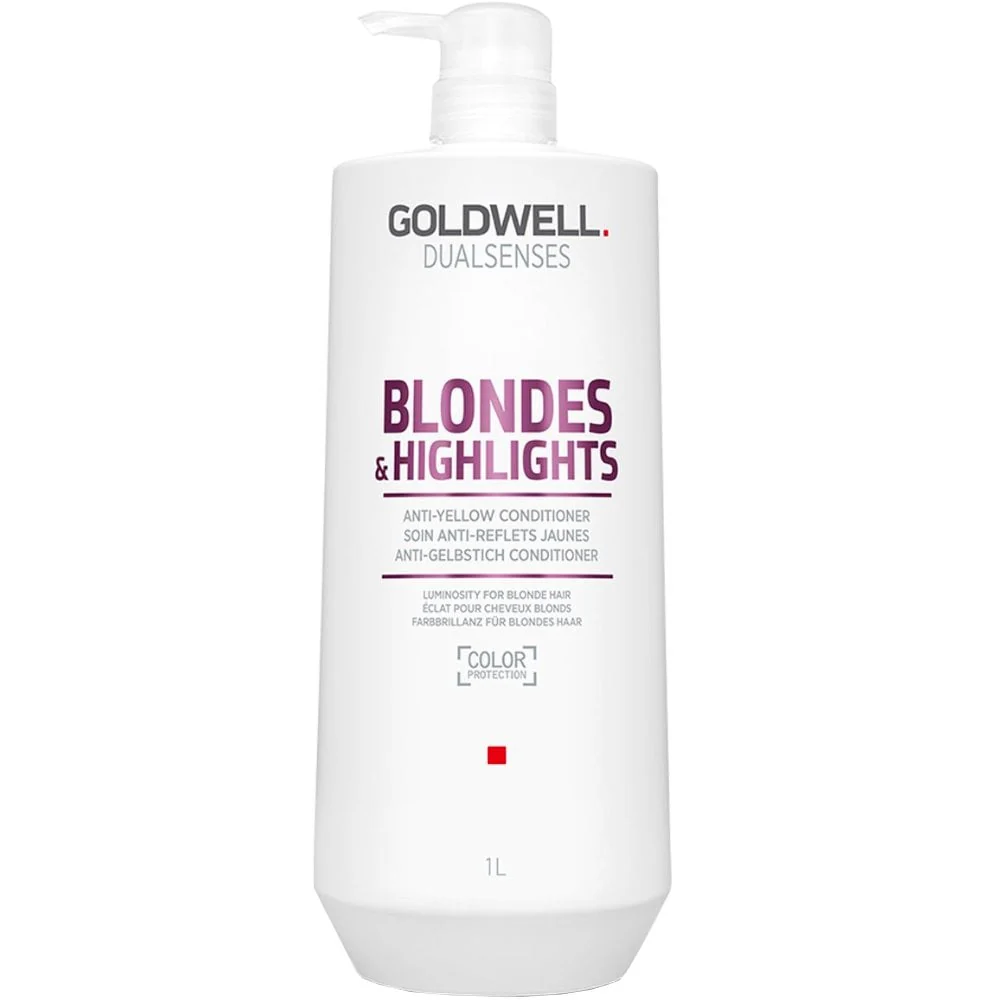 Goldwell DualSenses Blondes & Highlights Anti-Yellow Conditioner 1000ml
