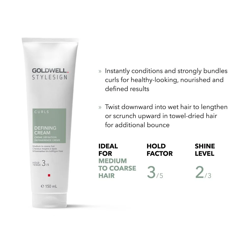 Goldwell Style Sign Curl Defining Cream 150ml - Image 2
