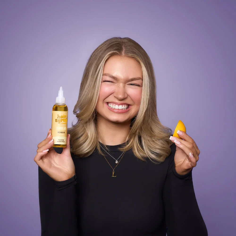Hair Syrup Lemon-Aid Pre-Wash Oil Treatment 300ml - Image 4