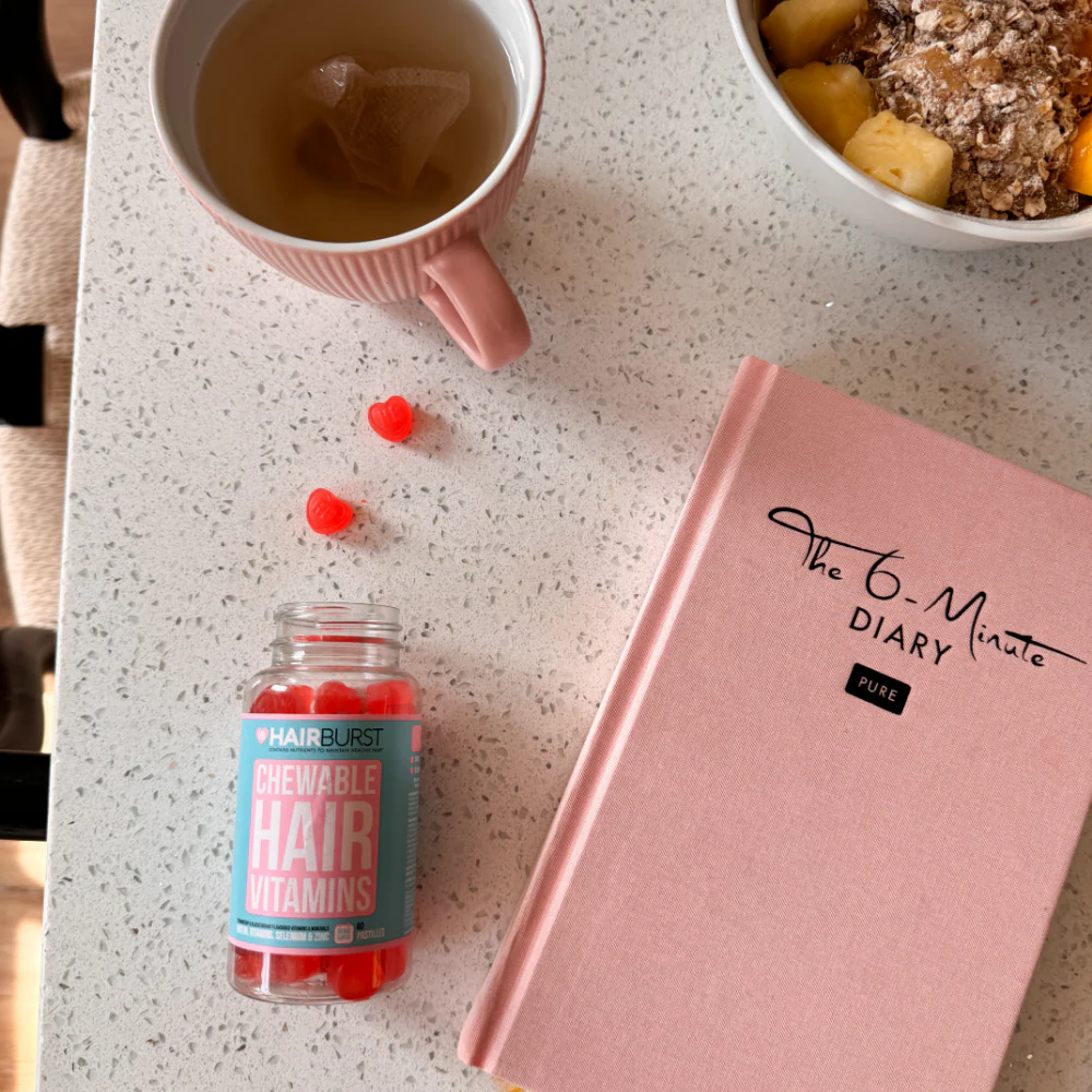 Hairburst Chewable Strawberry Hair Vitamins Gummies x60 - Image 4