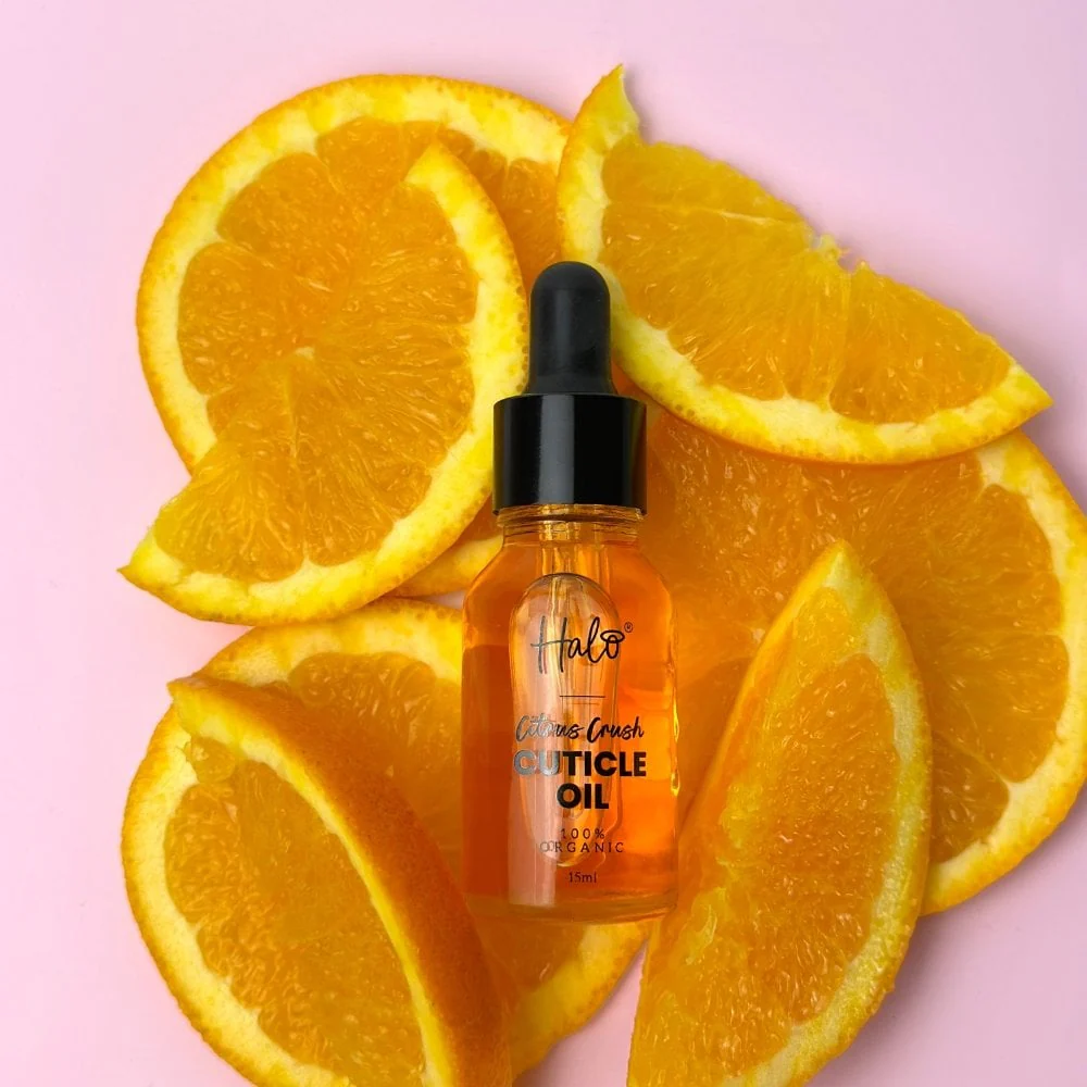 Halo Citrus Crush Cuticle Oil with Jojoba Oil for Dry Cuticles 15ml - Image 3