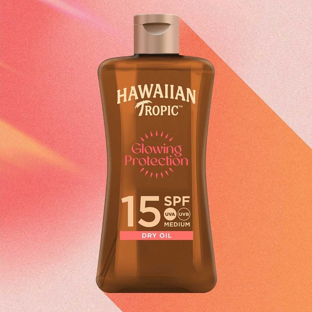 Hawaiian Tropic Glowing Protection Dry Oil SPF15 100ml - Image 2