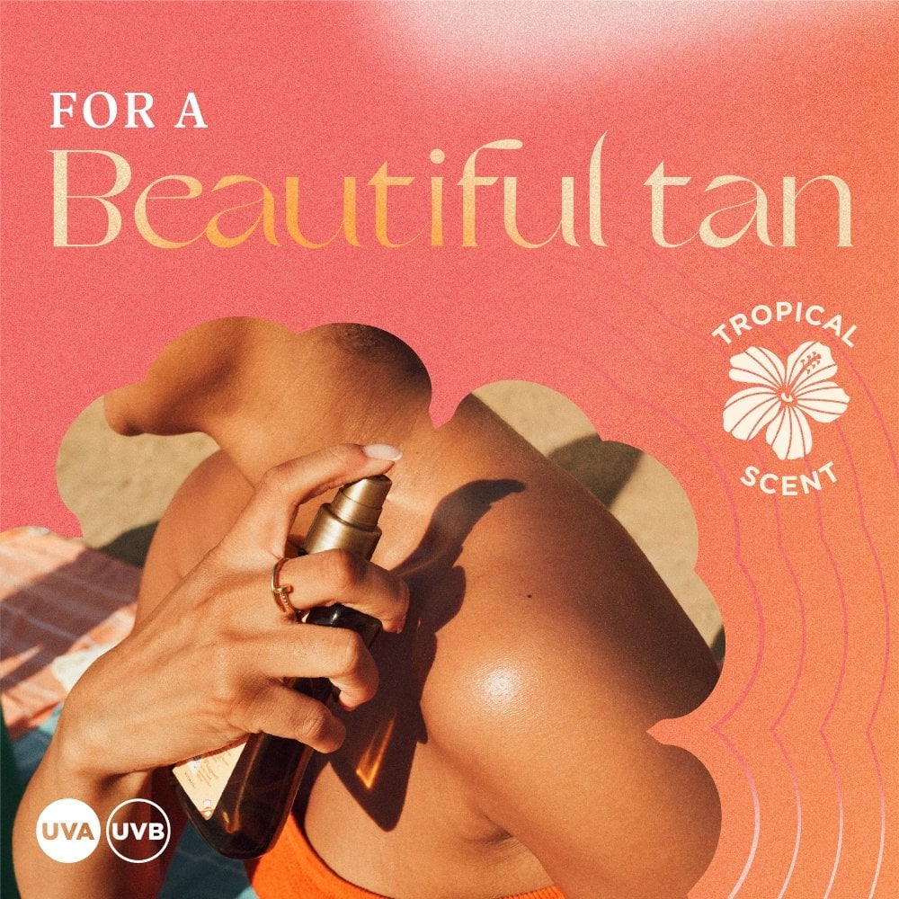 Hawaiian Tropic Glowing Protection Dry Oil SPF15 100ml - Image 4