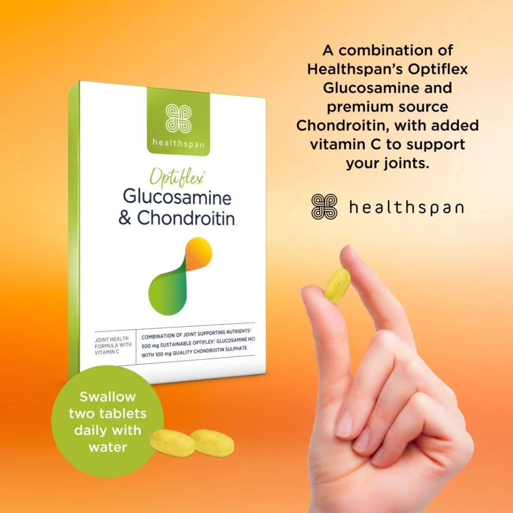 Healthspan Optiflex Glucosamine & Chondroitin 120 Tablets - Image 4