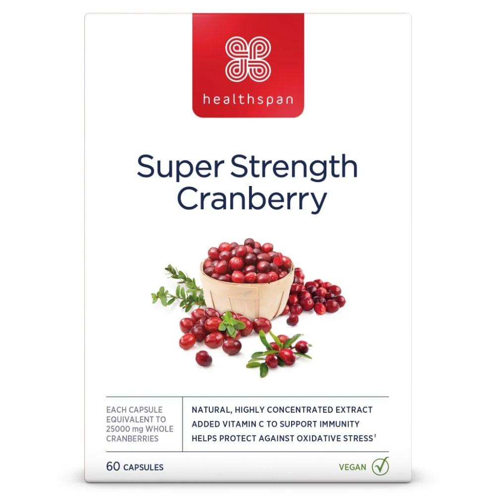 Healthspan Super Strength Cranberry 25,000mg 60 Capsules - Image 7