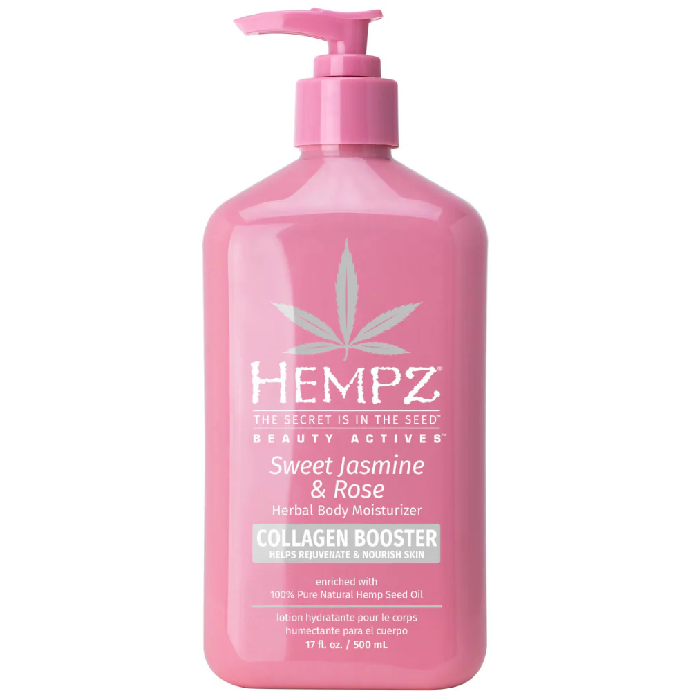 Hempz Sweet Jasmine & Rose Herbal Body Moisturiser 500ml