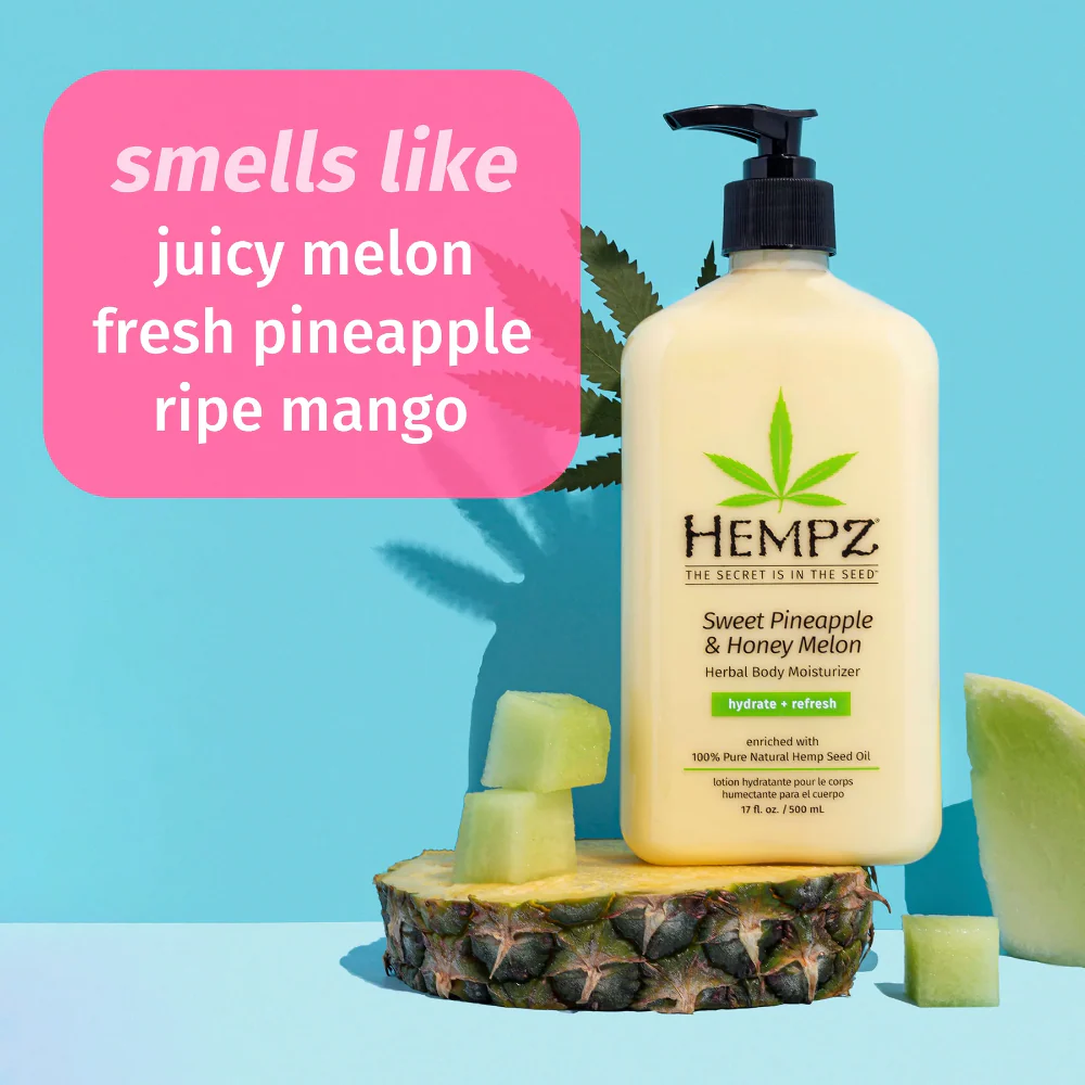 Hempz Sweet Pineapple & Honey Melon Body Moisturiser 250ml - Image 2
