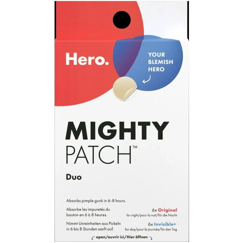 Hero Cosmetics Mighty Patch Duo Invisible & Original Pack of 12