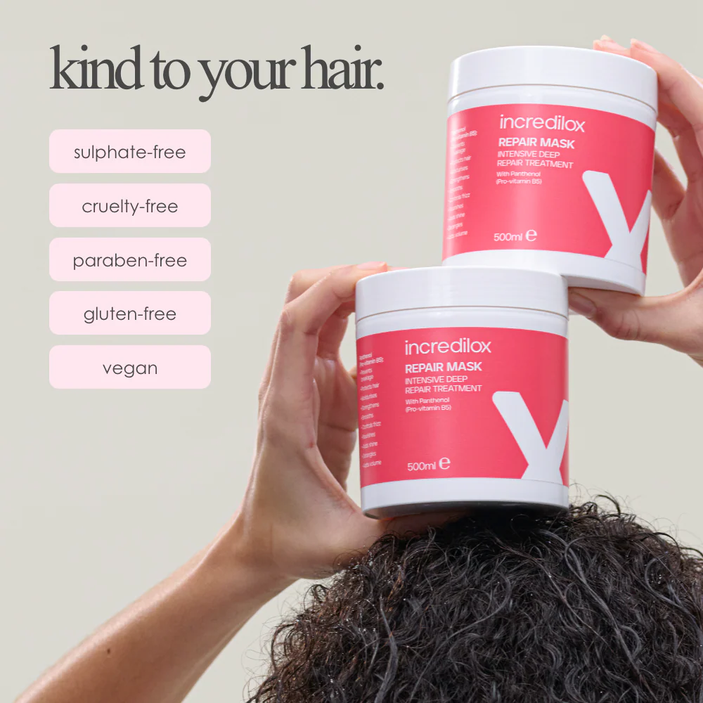 Incredilox Intensive Deep Repair Treatment Mask 500ml & 20-In-1 Treatment Spray 125ml Duo - Image 6