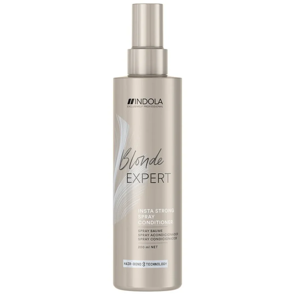 Indola Blonde Expert Insta Strong Shampoo 250ml & Spray Conditioner 200ml Twin - Image 3