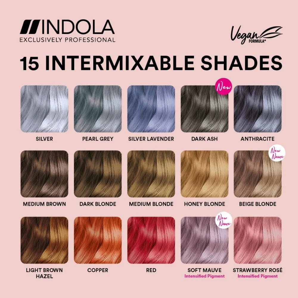Indola Colour Style Mousse Medium Blonde 200ml - Image 5