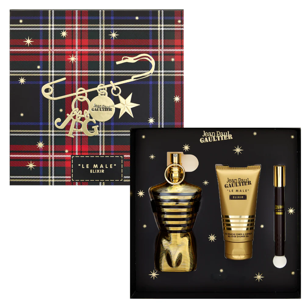 Jean Paul Gaultier Le Male Elixir Eau De Parfum Gift Set 125ml - Image 5