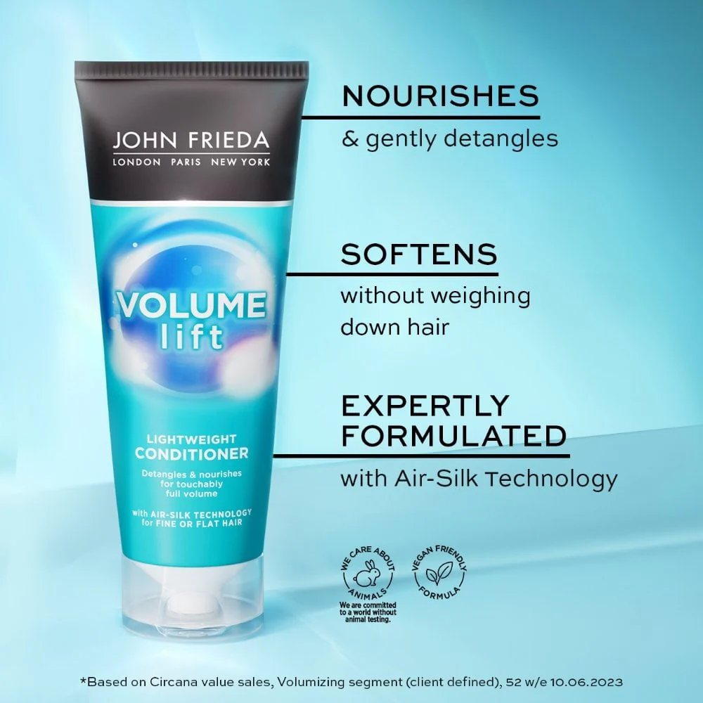 John Frieda Volume Lift Lightweight Conditioner 250ml - Image 2