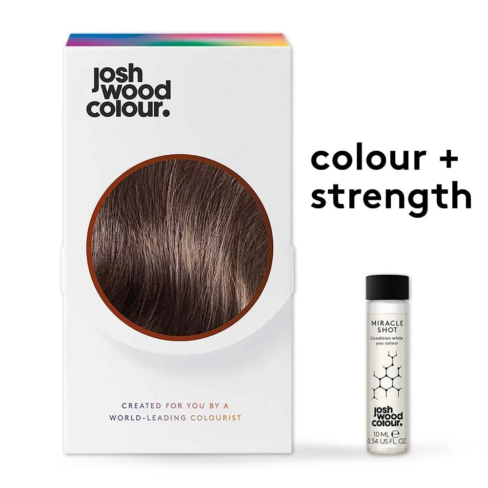 Josh Wood Colour 5.0 Dark Brown Colour Miracle Permanent Colour Kit - Image 3