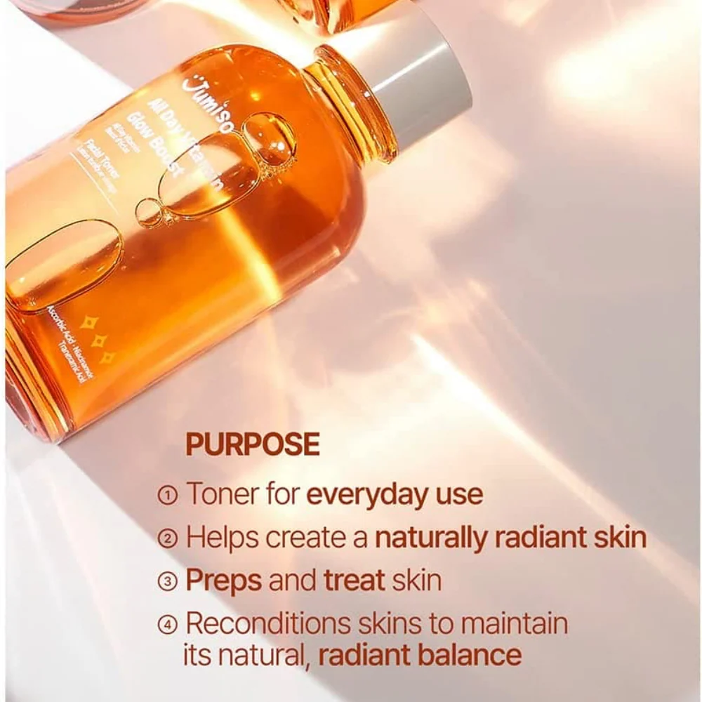 Jumiso All Day Vitamin Glow Boost Facial Toner 125ml - Image 4