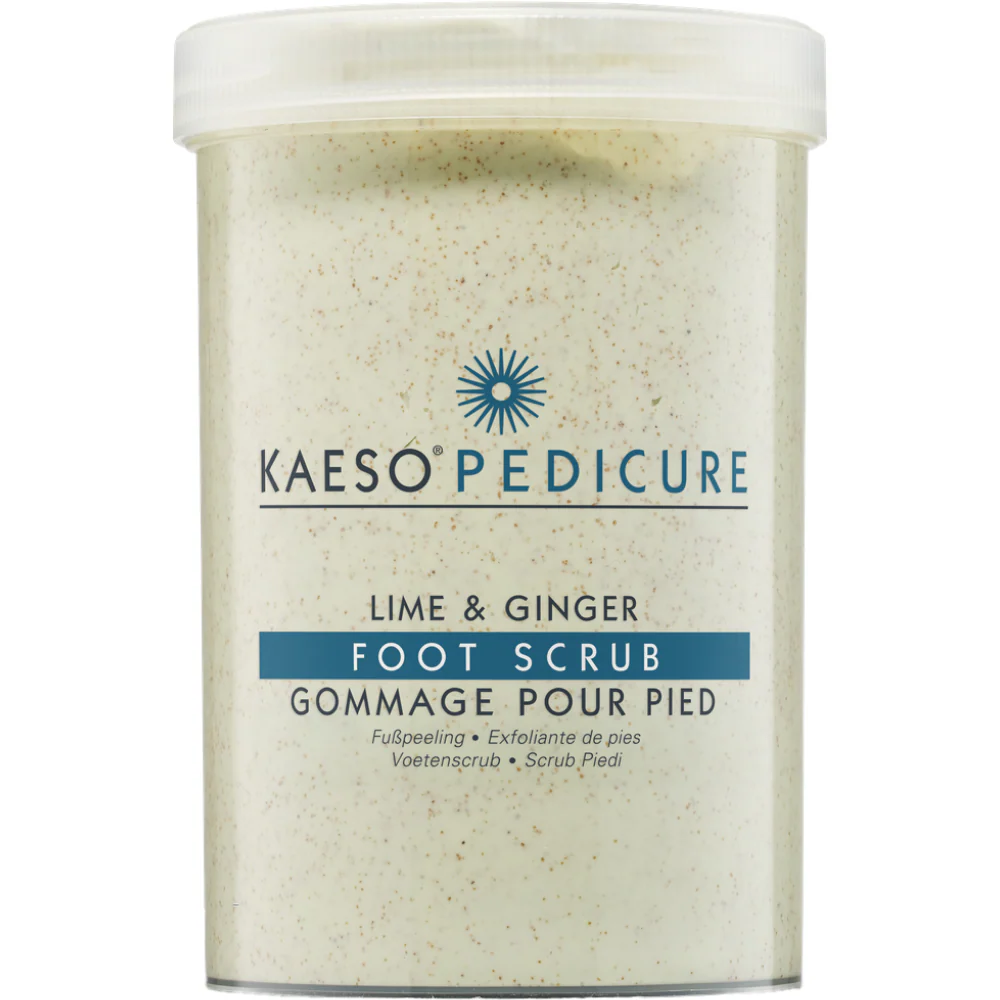 Kaeso Lime & Ginger Tingle Pedicure Foot Scrub 1200ml