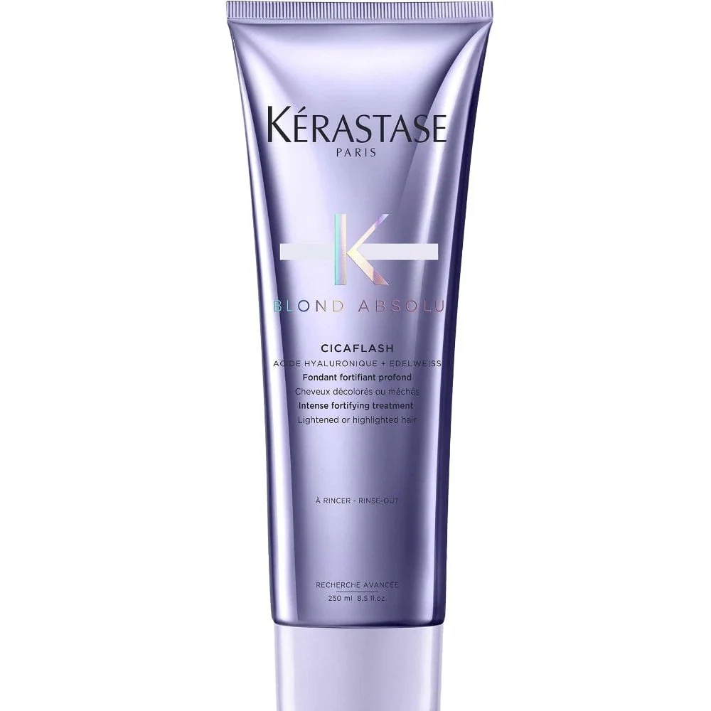 Kérastase Blond Absolu Bain Ultra-Violet Anti-Brass Purple Shampoo 250ml & Cicaflash Treatment 250ml Twin - Image 3