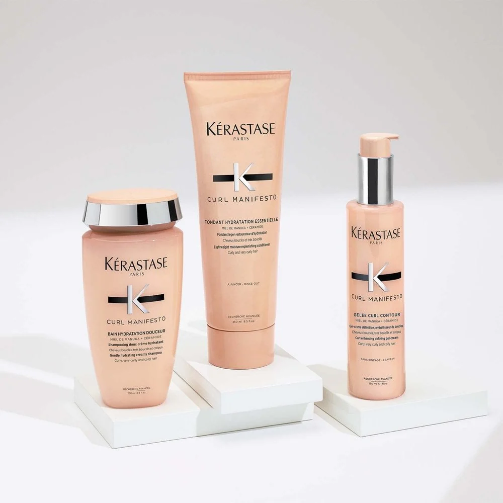 Kérastase Curl Manifesto Fondant Hydration Essentielle Moisture Replenishing Conditioner 250ml - Image 9