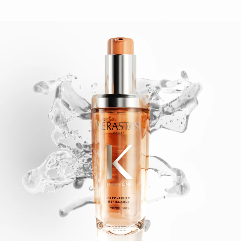 Kérastase Discipline Oleo-Relax Hair Oil Refill Bottle 75ml - Image 5