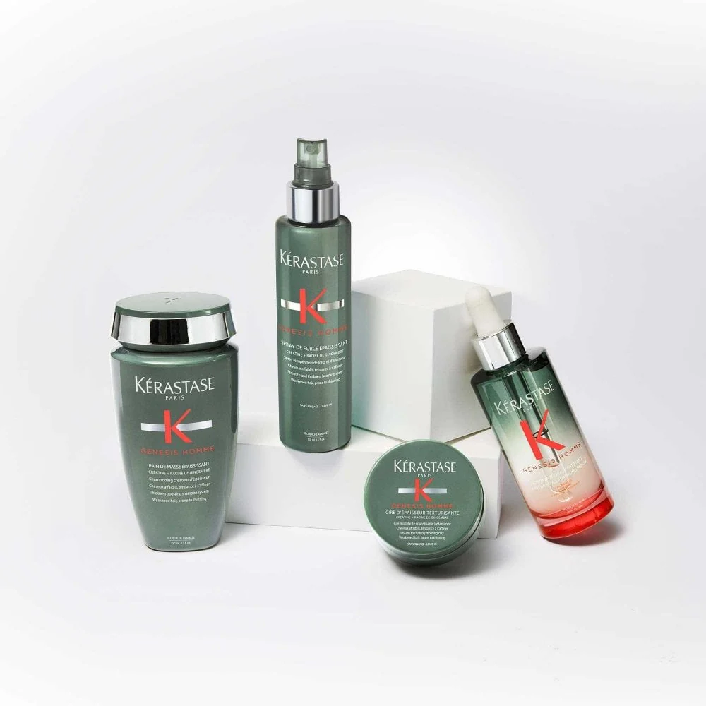 Kérastase Genesis Homme Bain De Masse Epaississant Thickness Boosting Shampoo 250ml - Image 7