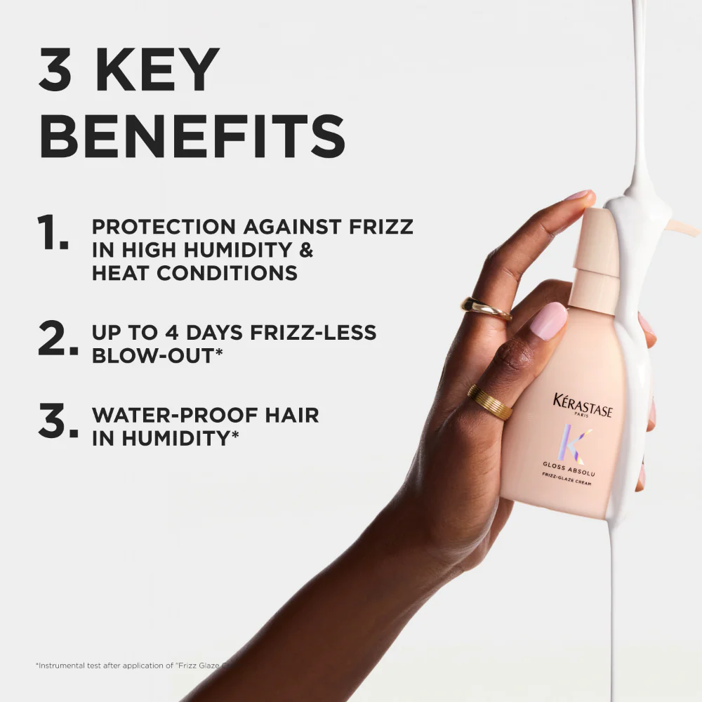 Kérastase Gloss Absolu Frizz-Glaze Cream 240ml - Image 2