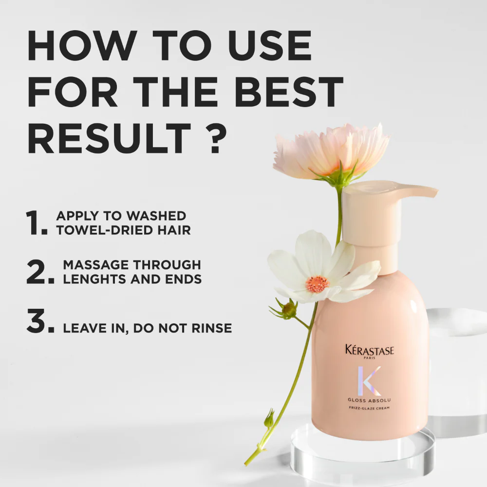 Kérastase Gloss Absolu Frizz-Glaze Cream 240ml - Image 7