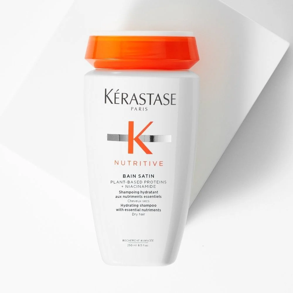 Kérastase Nutritive Bain Satin Hydrating Shampoo 250ml & Nutritive Lait Vital High Nutrition Ultra-Light Conditioner 200ml Twin - Image 6