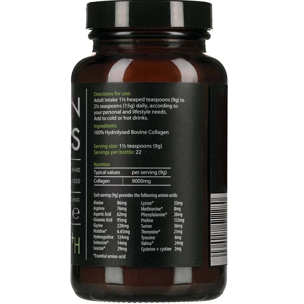 Kiki Health Unflavoured Hydrolysed Collagen Peptide Powder Food Supplement 200g - Image 2