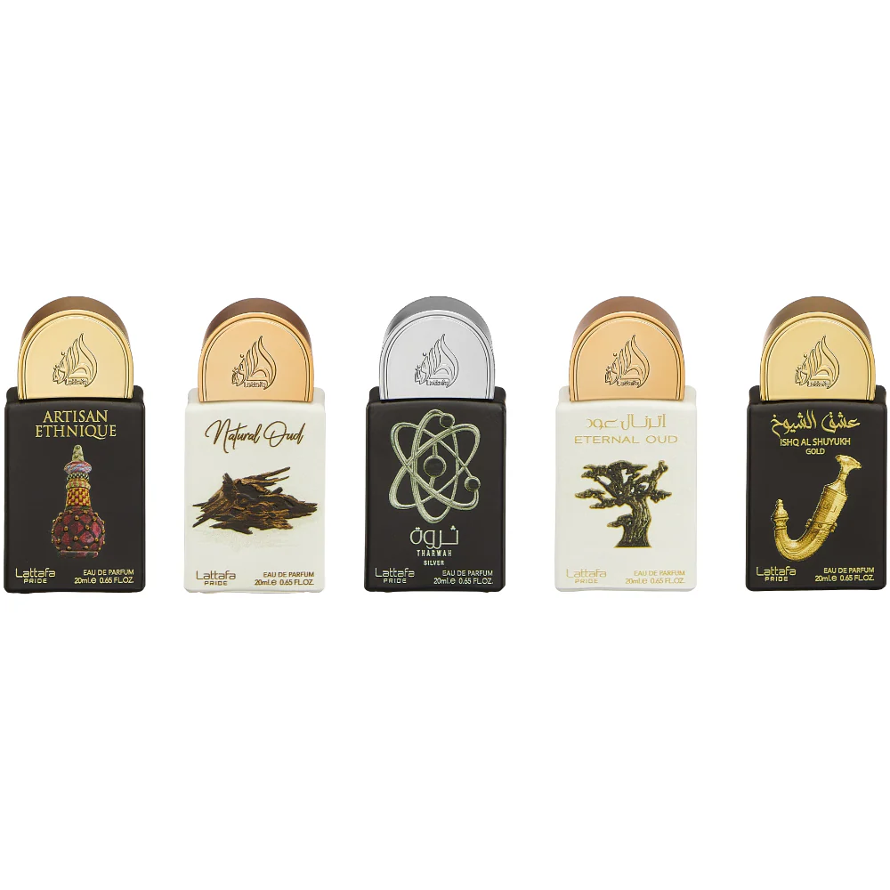 Lattafa Eau De Parfum Discovery Gift Set 5 x 20ml - Image 2