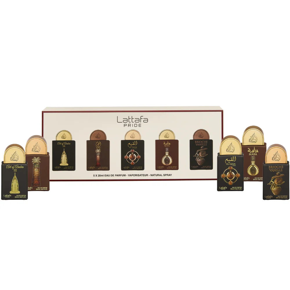 Lattafa Eau De Parfum Discovery Gift Set 5 x 20ml