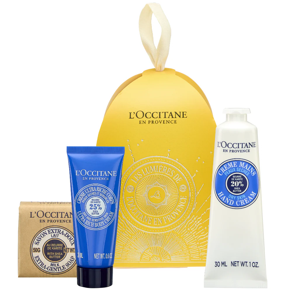 L'Occitane Shea Butter Ornament Body Care Gift Set
