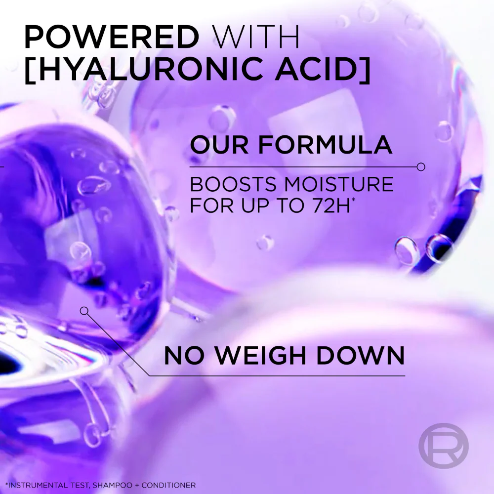 L'Oreal Paris Elvive Hydra Hyaluronic Moisture Locking Conditioner 300ml - Image 4