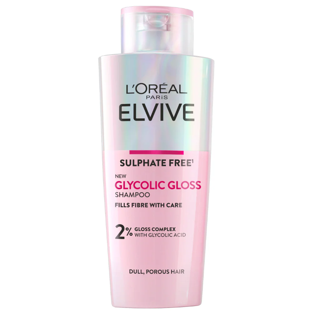 L'Oreal Paris Elvive Ultimate Glycolic Gloss Shampoo 200ml