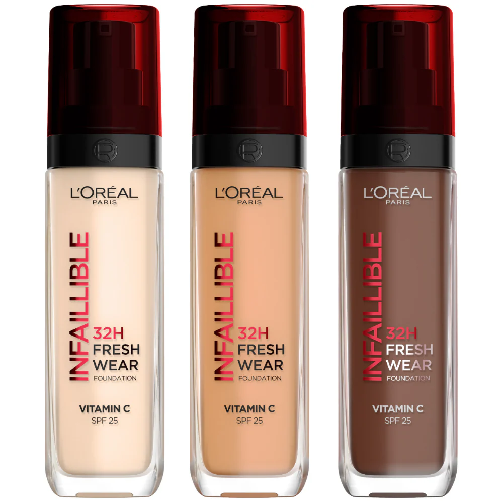 L'Oreal Paris Infallible 32H Fresh Wear Vitamin C Foundation SPF25 35ml
