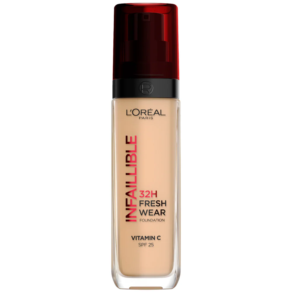 L'Oreal Paris Infallible 32H Fresh Wear Vitamin C Foundation SPF25 35ml - Image 15