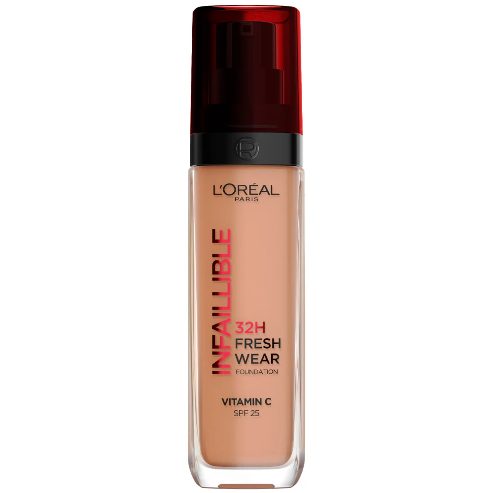 L'Oreal Paris Infallible 32H Fresh Wear Vitamin C Foundation SPF25 35ml - Image 19