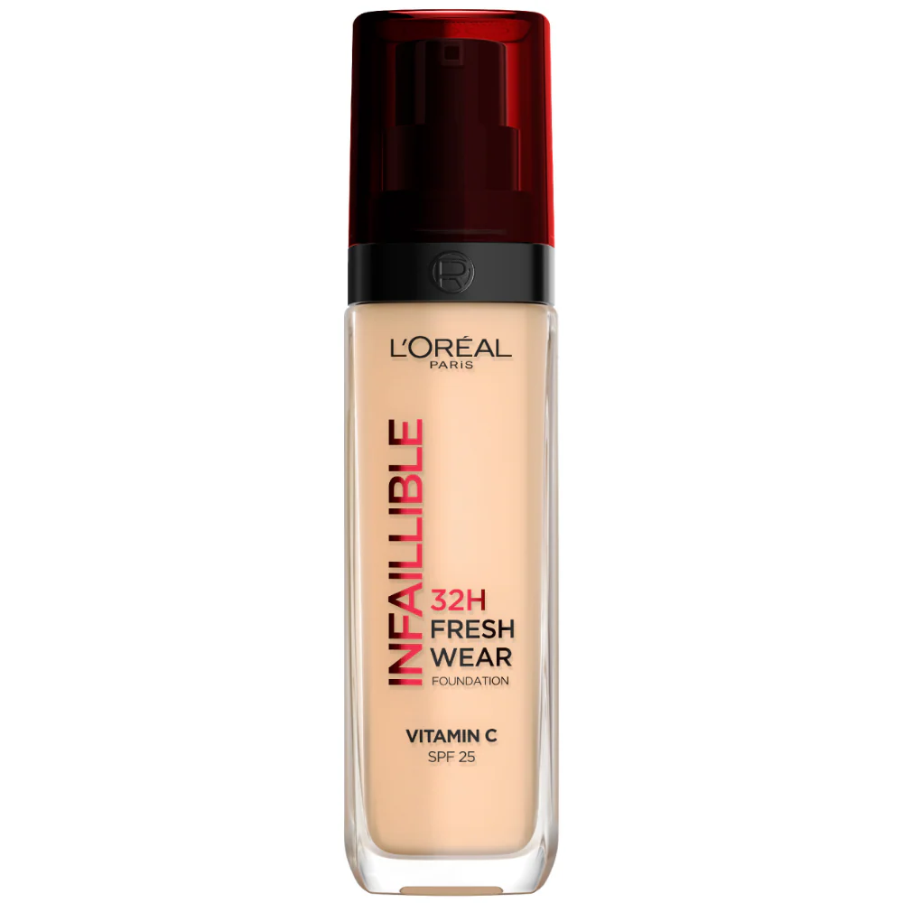 L'Oreal Paris Infallible 32H Fresh Wear Vitamin C Foundation SPF25 35ml - Image 5
