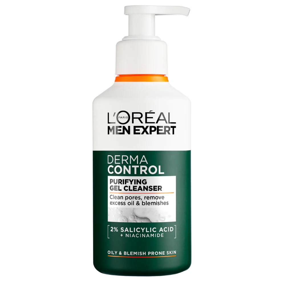 L'Oreal Paris Men Expert Derma Control Purifying Gel Cleanser 260ml