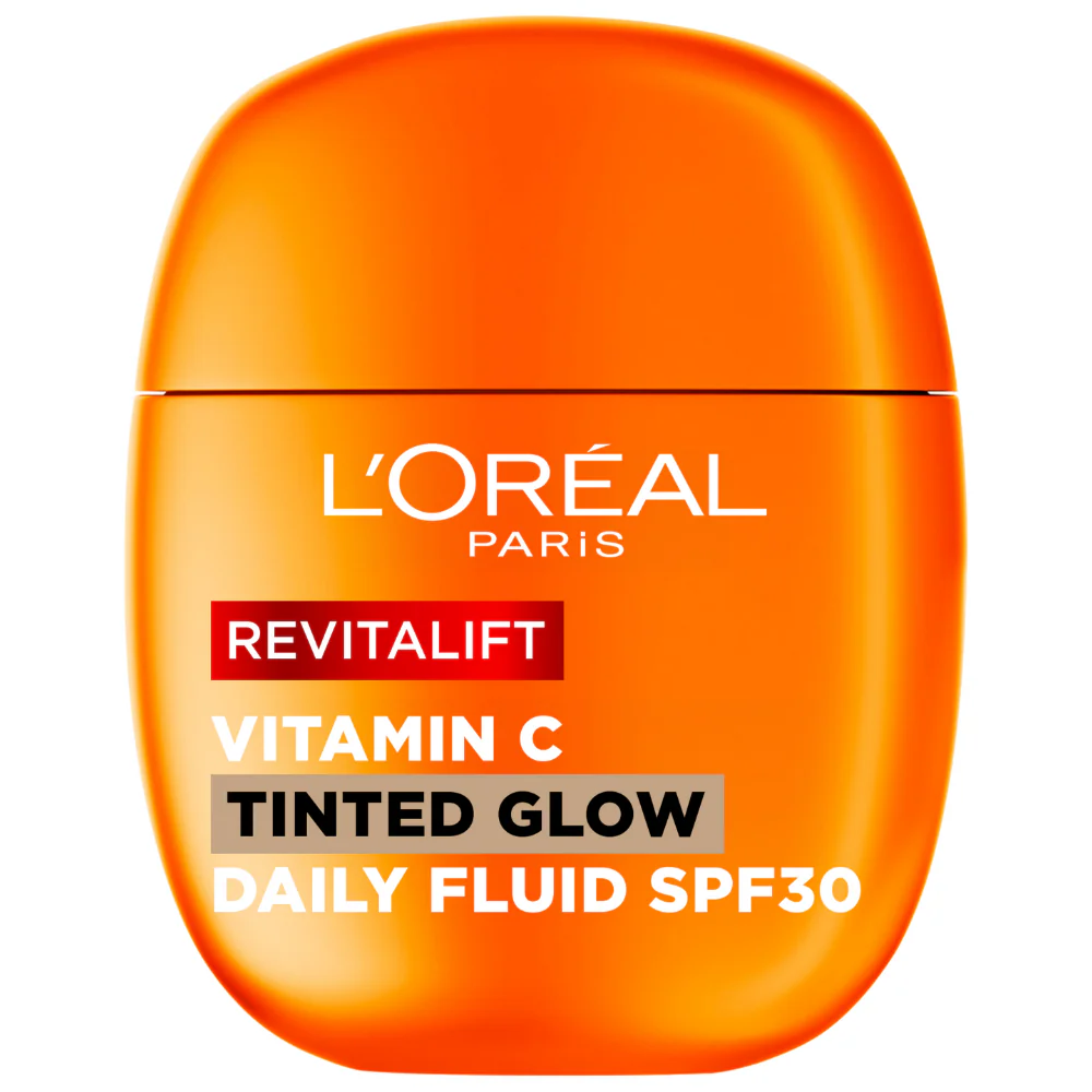 L'Oreal Paris Revitalift Vitamin C Tinted Glow Daily Fluid Moisturiser SPF30 40ml