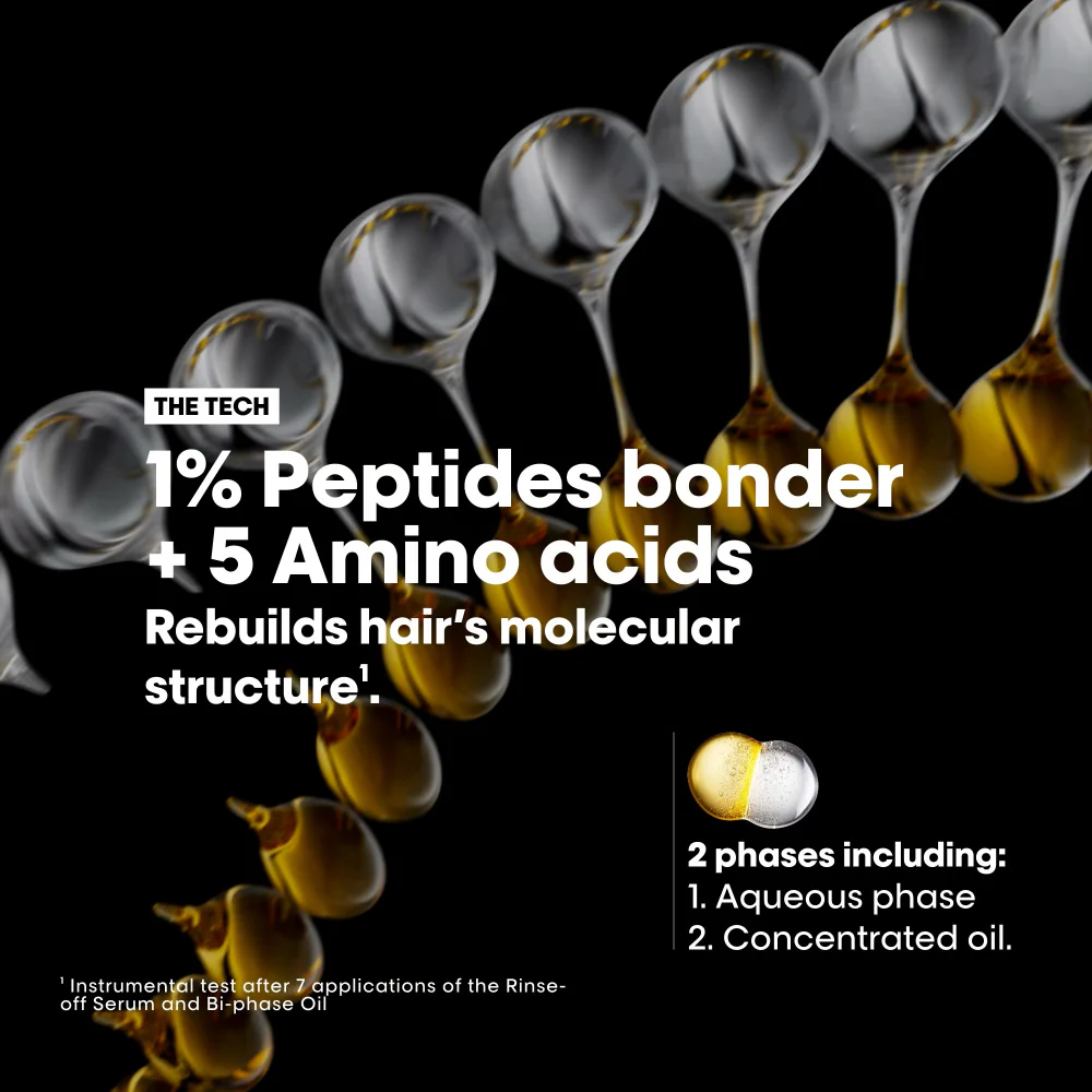 L'Oreal Professionnel Serie Expert Absolut Repair Molecular Bi-Phase Oil 30ml - Image 4