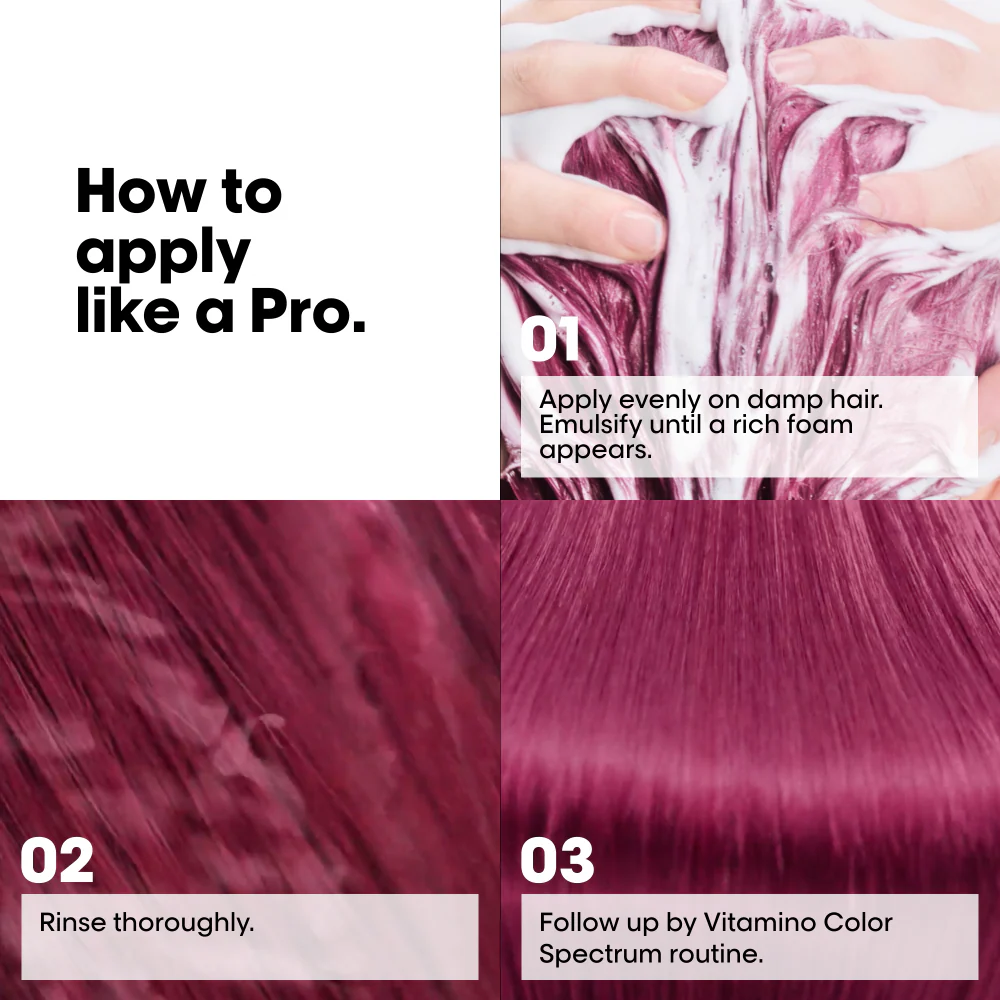 L'Oreal Professionnel Serie Expert Vitamino Colour Spectrum Shampoo 300ml - Image 8