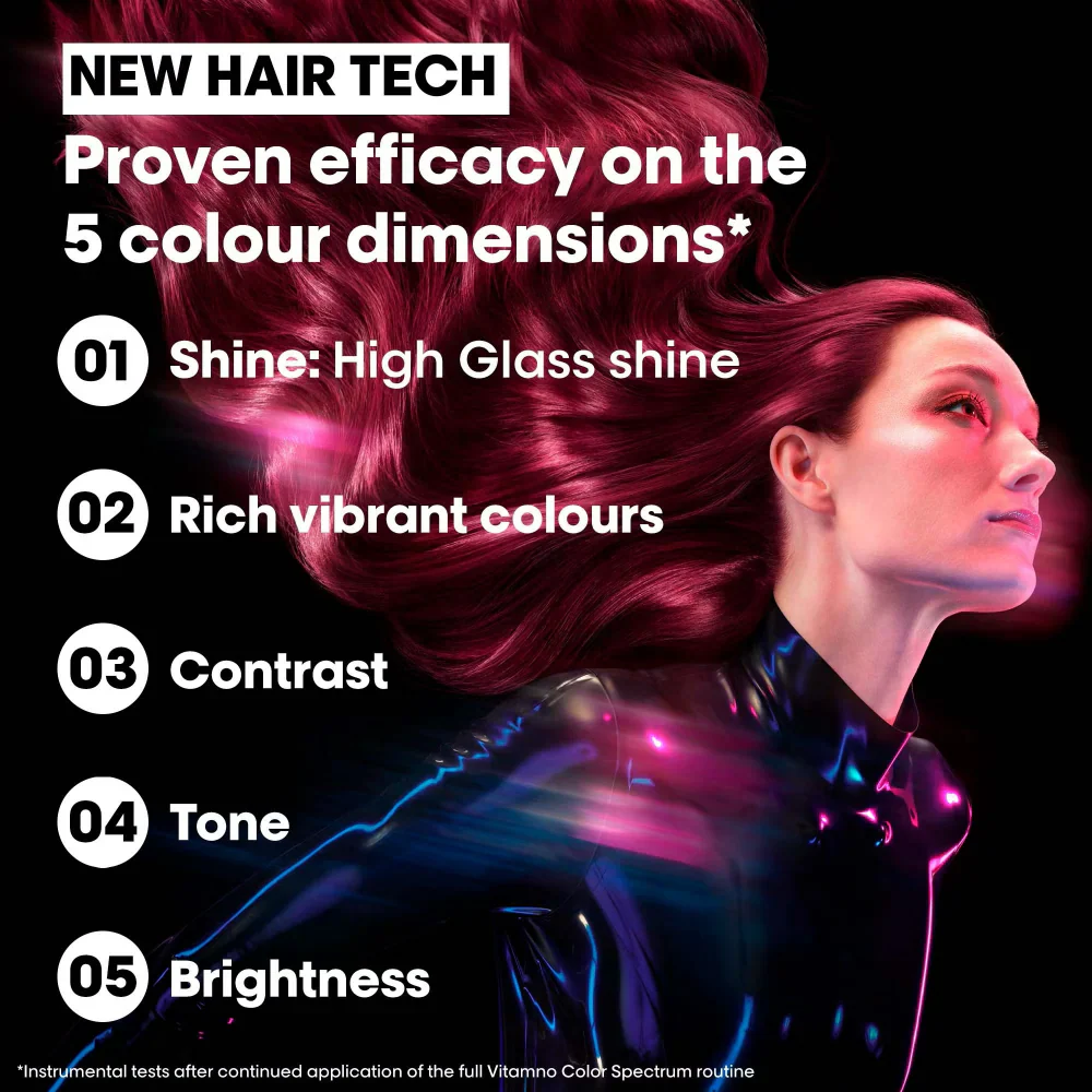 L'Oreal Professionnel Serie Expert Vitamino Colour Spectrum Shampoo 300ml & Deep Conditioner 200ml Twin - Image 4